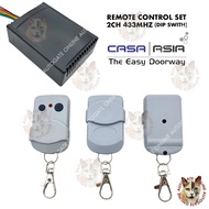 CASA ASIA AUTOGATE REMOTE CONTROL 433MHz ( RECEIVER / REMOTE CONTROL ) GREY