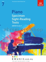 ABRSM Piano Specimen Sight-Reading Tests Exam Book Grade 7 (Sight Reading)