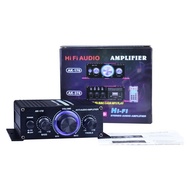 [COD] HiFi Audio Amplifier 200W+200W 2 Channel Power Amp with RCA Input Power Amplifier 12V  Mini HI