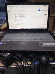 零件機ACER宏碁(NBC6龍)Aspire 5750  15.6吋 i5-2410M筆記型電腦  *