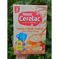 Nestle Cerelac - Rice & Mixed Fruits / Bijirin bayi dengan susu perisa beras & buah-buahan