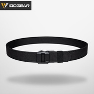 IDOGEAR 1.5inch Belt Metal Buckle Adjustable Waistband Sturdy Ratchet Nylon Belts 3430