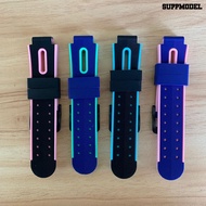 [SM]Watch Band Soft Universal Silicone 15mm Smartwatch Waterproof Wristband Replacement for Kids