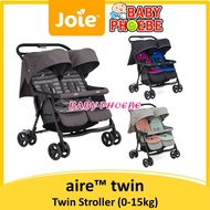 Joie aireTM twin Double Stroller (Birth to 15kg)