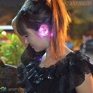 ANEMONE Glow Earrings Dazzling Earring Personality Bar Trinket Flashing Earrings Men's LED Luminous 