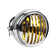 CG125 Modified Retro Headlight GN125 Retro Black Shell Round Headlight Motorcycle Accessories Headli