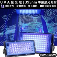 [Time Life] Ready Stock Immediate Shipping UV Fluorescent Light 50W 100W 395NM Purple Light Stage Li