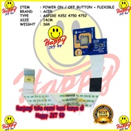 POWER ON OFF BUTTON + FLEXIBLE ACER ASPIRE 4352 4750 4752 LIKE NEW