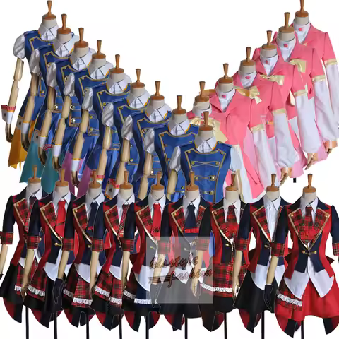 AKB0048 All Team CHIERI SONO NAGISA MOTOMIYA Group of Characters Anime Dress Cosplay Costume,Customi
