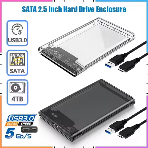 2.5 Inch USB SDD HDD Case Enclosure Sata to USB 3.0 Hard Drive Disk SATA External Enclosure Drive Bo