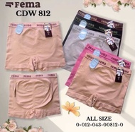3 6 12Pcs Fema 812 CD Celana Dalam Boxer Semi Korset Rajut Wanita  Pendek Cewek Dewasa Nyaman