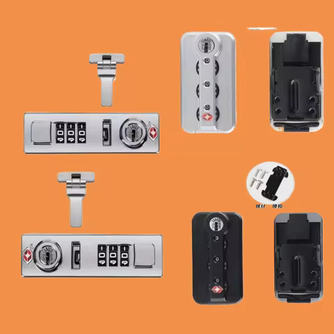 Luggage Customs Lock TSA006 for Rimowa Suitcase Password Locks Replacement Suitcases Accessories Rep