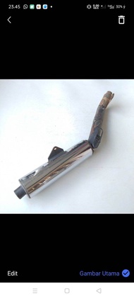KNALPOT CBR150R OLD CBU THAILAND ORIGINAL COPOTAN SLENCER KNALPOT CBR 150R OLD SEKEN ORI