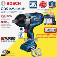 Bosch Cordless Impact Wrench GDS18V-1050H GDS 18V-1050 H **SOLO or Battery & Charger Set F.O.C Adap