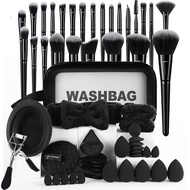 57PC Beauty Tools Makeup Brush Large Set Face Wash Makeup Full Set