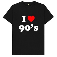 I Love 90S Party Disco Fancy Dress T Shirt