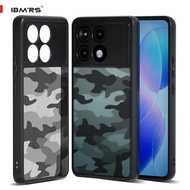 Ốp trong suốt ibmrs [lớp phủ kép chống trầy xước] cho Xiaomi Redmi K70 Pro/K70/Poco F6 Pro Ốp điện t