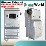 SR400 SR420 SR5600 Mist Blower Muffler SR420 Exhaust