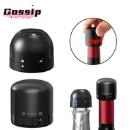 GOSSIP Wine Bottle Stopper, Rotating Lock Reusable Vacuum Pump Bottle Stopper, Graduation Barware Ba