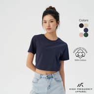 HFA Women's Cotton Cropped Boxy T-shirt
