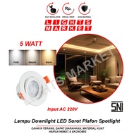 5W LED Downlight Spotlight Spotlight 5 Watt Ceiling Light