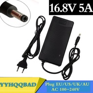 16.8V 14.4V 5A polymer lithium battery charger DC 5.5MM*2.1MM for 14.4v 14.8v battery Charger EU/AU/
