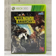 Original Disc [Xbox 360] Max Anarchy (Japan) (JES1-00229)