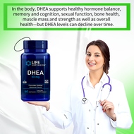 Life Extension DHEA 50 mg แคปซูลมังสวิรัติ Restoring youthfulness to the body