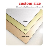 4MM ACP Silver ALUMINIUM Composite Panel / ACP 93½ x 32 inch CUSTOM CUT TO SIZE READY STOCK