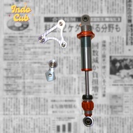 CNC Shock Bracket Additional Front Fork Honda C70 Supercub C700 Astrea Star Import Thailand