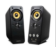 Creative - GigaWorks T20 II 2.0 立體聲喇叭 設有BasXPort技術 提供豐富的擴展低音