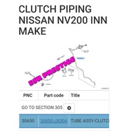 Nissan NV200 clutch pump tube Original
