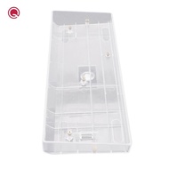 [saxon_broad.]Plastic Case for 60% Mechanical Keyboard Plastic Shell Fits Most Mini Mechanical Keybo