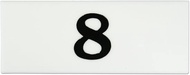 light plate nameplate number 8