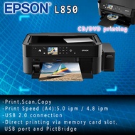 Epson L850 Color Inkjet 3 in 1 Ink Tank System Photo Printer with Anti UV Ink
