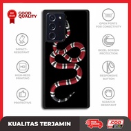 Casing Case Custom Samsung Note 20 10 9 8 7 5 Ultra Plus FE Snake AE2940 Hardcase S5