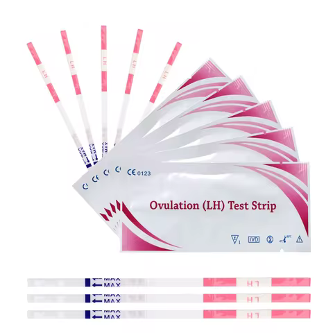 10pcs LH Ovulation Test Strips for women LH Predictor Tests Urine Test Strips First Response Over 99