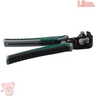 LILAC Wire Stripper, High Carbon Steel Green Crimping Tool, Easy to Use 4-in-1 Wiring Tools Cable