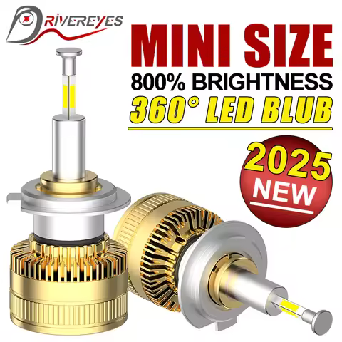 H7 H4 360 3D LED Headlights Canbus No Error H1 H8 H9 H11 9005 9006 HB3 HB4 9012 Hir2 LED Bulbs For P