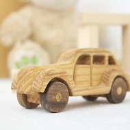 木製定制復古模型. 蹣跚學步的兒童推車玩具 送給汽車愛好者的獨