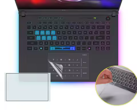 Matte Touchpad Protective film Sticker Protector for Asus ROG Strix G16 (2025) G615 LW LM LR / ROG S