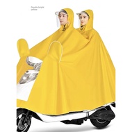 raincoat foxdry raincoat Jas hujan basikal elektrik panjang tunggal yang menebal