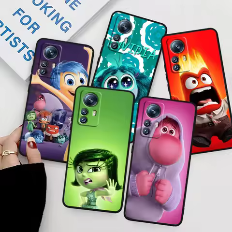Disney Inside Out 2 Joy Cute For Xiaomi Mi 14 13T 13 12T 12 11T 11i 11 10T 10 Pro Lite Ultra 5G Blac