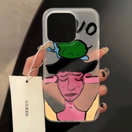Funny Girl Suitable for iPhone17promax iPhone Phone Case Shock-resistant Soft Case Apple 11promax Ph