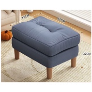 Leg Rest Sofa Minimalist Stool Sturdy Chair Soft Bench Shoe Changing Stool