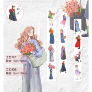 Washi Tape - Thousand Words Journa 08. She Saidl | Girls | Fashion | Flowers