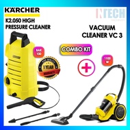 KARCHER COMBO KIT K2.050 HIGH PRESSURE WASHER+VC3 PLUS VACUUM CLEANER (K2050)