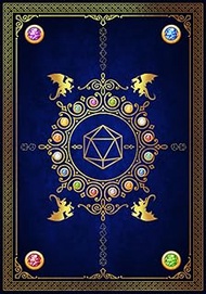 Rpg Character Journal: Role Playing Game Campaign & 5e Character Backstory Sheets Companion Deep Blu