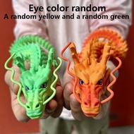 3D printed Chinese dragon statue flexible 3D printed animal couple lover gift 30cm/11.81 inches 60cm