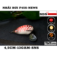Mồi lure NHÁI HƠI F45S TNT Lures mồi giả câu cá lóc dài 45CM nặng 13G action CHÌM
